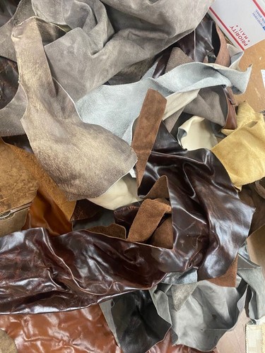 Pound leather mix colors - 10,